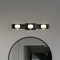 Nuvo Jenkins, 24 Inch 3 Light LED Vanity, Matte Black with Frosted Glass 62/2243 - alternate 4